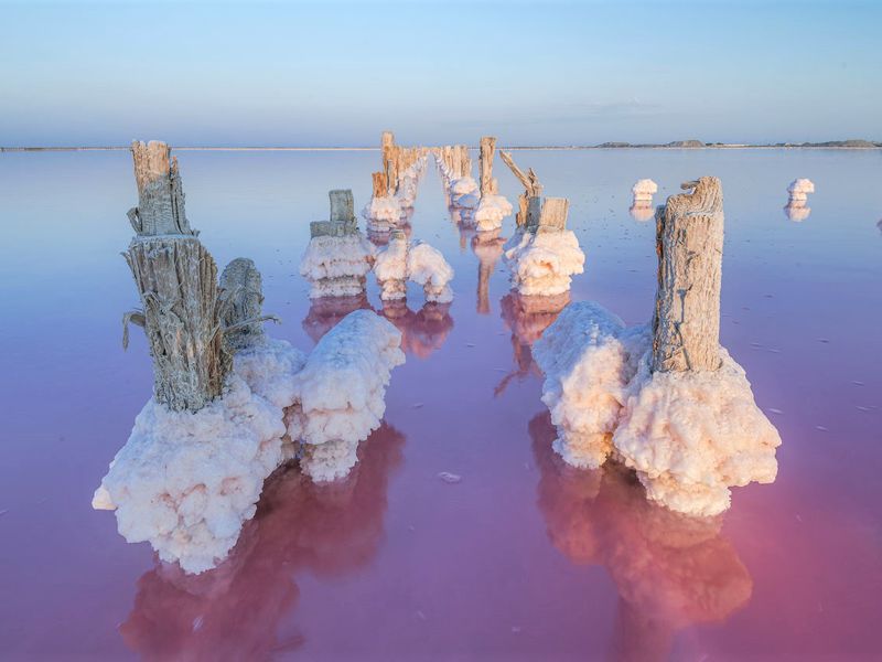 Путешествие к розовому озеру - экскурсия в Симферополе