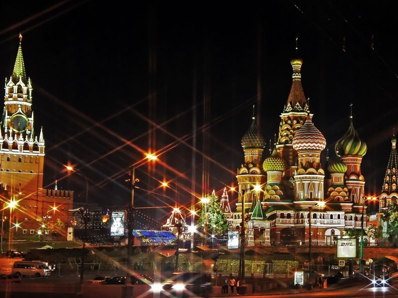 Обзорная вечерняя экскурсия по Москве - экскурсия в Москве