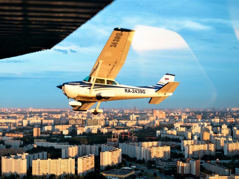 Полёт над Москвой на самолёте! - экскурсия в Москве