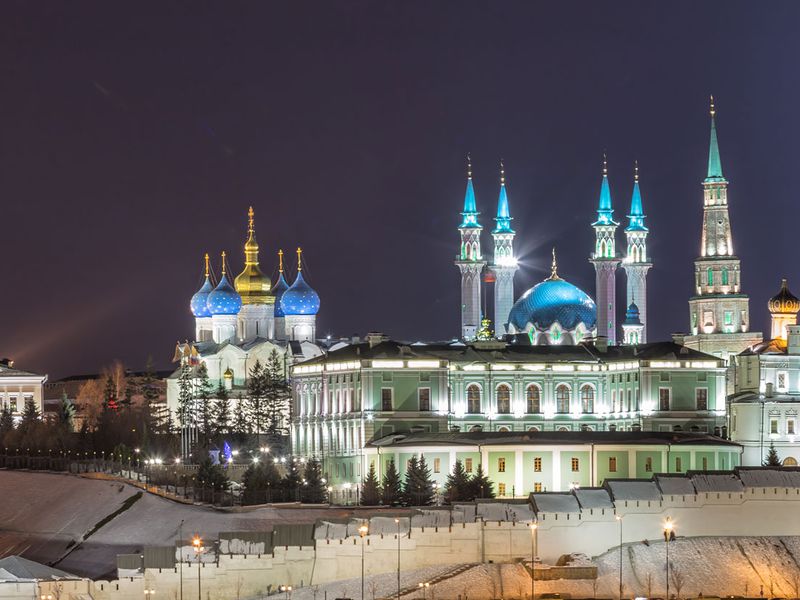Ночная Казань с разных ракурсов - экскурсия в Казани