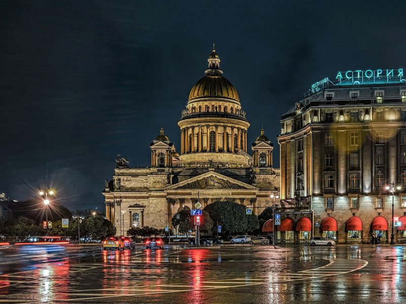 Чарующее сияние ночного Петербурга - экскурсия в Санкт-Петербурге