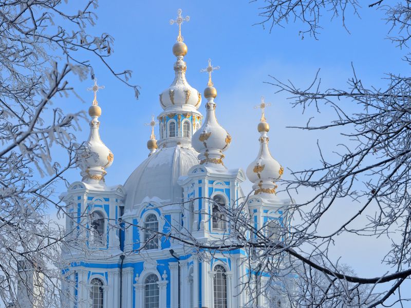 Смольный собор - экскурсия в Санкт-Петербурге